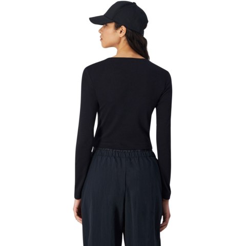 Koszulka damska Champion Crewneck Croptop czarna 117435 KK001 Koszulka damska Champion Crewneck Croptop czarna 117435 KK001