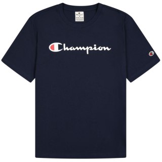 Koszulka męska Champion SS Tee granatowa 220256 BS501