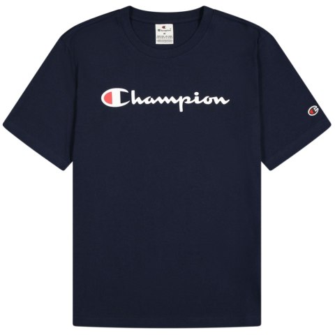Koszulka męska Champion SS Tee granatowa 220256 BS501 Koszulka męska Champion SS Tee granatowa 220256 BS501