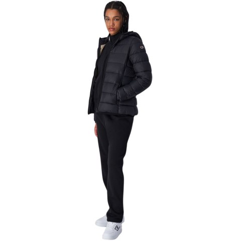 Kurtka damska Champion Hooded Polyfilled czarna 117568 KK001 Kurtka damska Champion Hooded Polyfilled czarna 117568 KK001