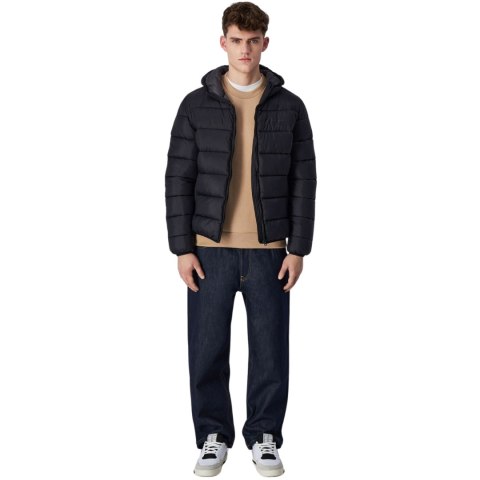 Kurtka męska Champion Hooded czarna 220342 KK001 Kurtka męska Champion Hooded czarna 220342 KK001