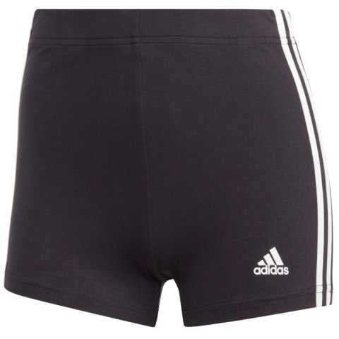 Spodenki damskie adidas Essentials 3-Stripes Single Jersey Booty czarne IC0757 Spodenki damskie adidas Essentials 3-Stripes Single Jersey Booty czarne IC0757