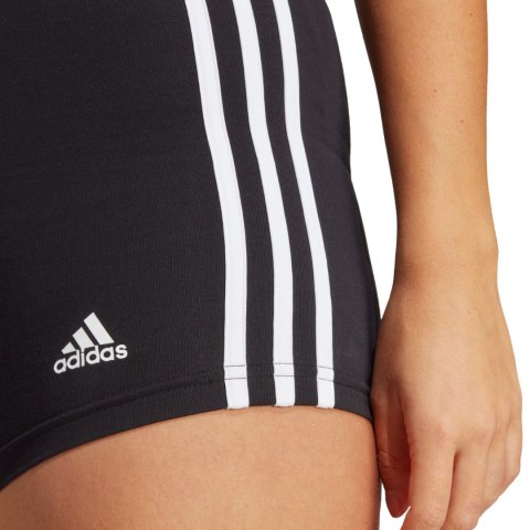 Spodenki damskie adidas Essentials 3-Stripes Single Jersey Booty czarne IC0757 Spodenki damskie adidas Essentials 3-Stripes Single Jersey Booty czarne IC0757