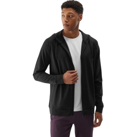 Bluza męska 4F M403 głęboka czerń 4FWAW24TFSWM403 20S Bluza męska 4F M403 głęboka czerń 4FWAW24TFSWM403 20S