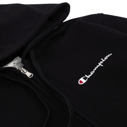 Bluza męska Champion Full Zip Hoodie czarna 220260 KK001 Bluza męska Champion Full Zip Hoodie czarna 220260 KK001