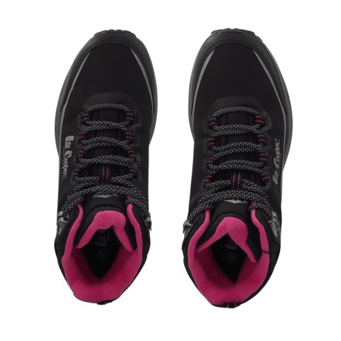 Buty damskie Lee Cooper czarno-różowe LCJ-24-01-2932LA Buty damskie Lee Cooper czarno-różowe LCJ-24-01-2932LA