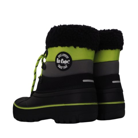 Buty dla dzieci Lee Cooper czarno-limonkowe LCJ-24-44-2856K Buty dla dzieci Lee Cooper czarno-limonkowe LCJ-24-44-2856K