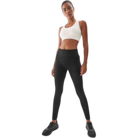 Legginsy damskie 4F F278 głęboka czerń 4FWAW24TFTIF278 20S Legginsy damskie 4F F278 głęboka czerń 4FWAW24TFTIF278 20S