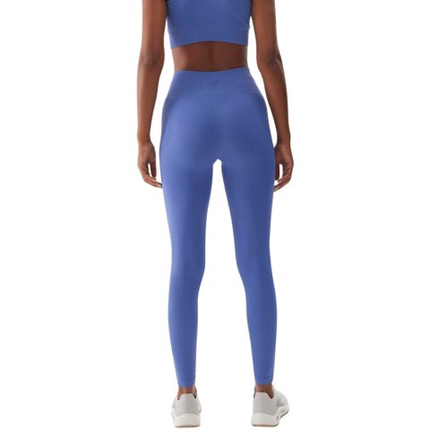 Legginsy damskie 4F F278 niebieskie 4FWAW24TFTIF278 31S Legginsy damskie 4F F278 niebieskie 4FWAW24TFTIF278 31S