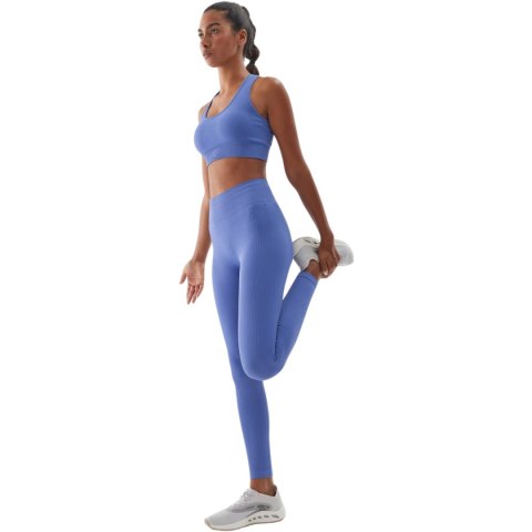 Legginsy damskie 4F F278 niebieskie 4FWAW24TFTIF278 31S Legginsy damskie 4F F278 niebieskie 4FWAW24TFTIF278 31S