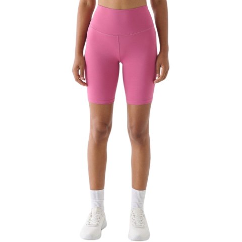 Legginsy damskie krótkie 4F F012 ciemny róż 4FWAW24TFSTF012 53S Legginsy damskie krótkie 4F F012 ciemny róż 4FWAW24TFSTF012 53S