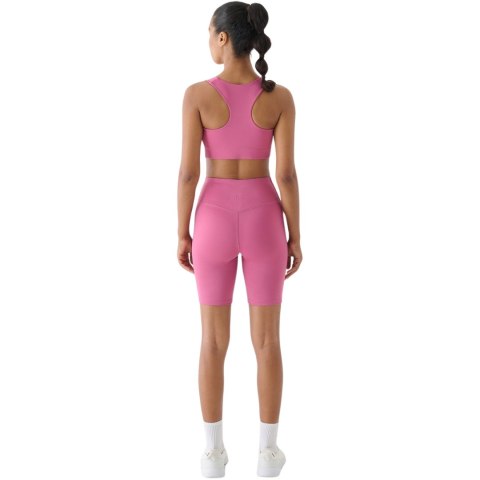 Legginsy damskie krótkie 4F F012 ciemny róż 4FWAW24TFSTF012 53S Legginsy damskie krótkie 4F F012 ciemny róż 4FWAW24TFSTF012 53S