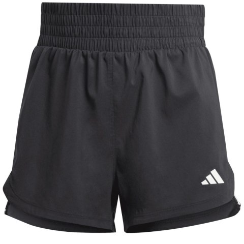 Spodenki damskie adidas Pacer Training 3-Stripes Woven High-Rise czarne IT7760 Spodenki damskie adidas Pacer Training 3-Stripes Woven High-Rise czarne IT7760