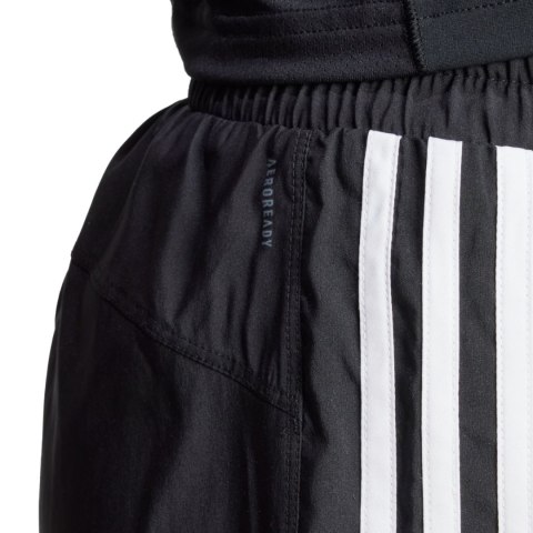 Spodenki damskie adidas Pacer Training 3-Stripes Woven High-Rise czarne IT7760 Spodenki damskie adidas Pacer Training 3-Stripes Woven High-Rise czarne IT7760