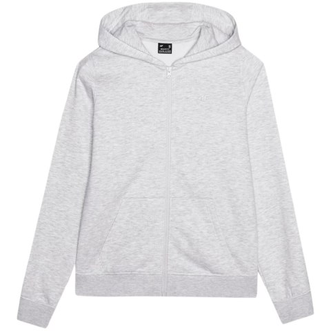Bluza damska 4F F1467 chłodny jasny szary melanż 4FWMM00TSWSF1467 27M Bluza damska 4F F1467 chłodny jasny szary melanż 4FWMM00TSWSF1467 27M