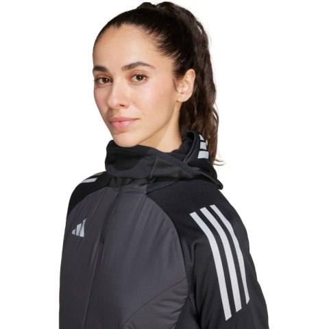 Bluza damska adidas Tiro 24 Competition Winterized czarno-szara IM9967 Bluza damska adidas Tiro 24 Competition Winterized czarno-szara IM9967