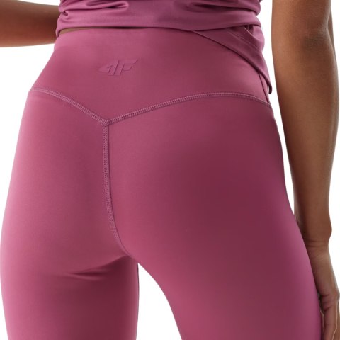 Legginsy damskie 4F F301 ciemny róż 4FWAW24TFTIF301 53S Legginsy damskie 4F F301 ciemny róż 4FWAW24TFTIF301 53S