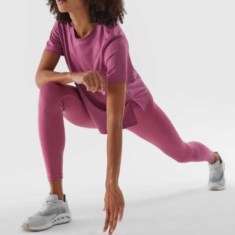 Legginsy damskie 4F F301 ciemny róż 4FWAW24TFTIF301 53S Legginsy damskie 4F F301 ciemny róż 4FWAW24TFTIF301 53S