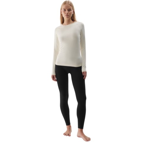 Legginsy termoaktywne damskie 4F F153 głęboka czerń 4FWAW24USEAF153 20S Legginsy termoaktywne damskie 4F F153 głęboka czerń 4FWAW24USEAF153 20S