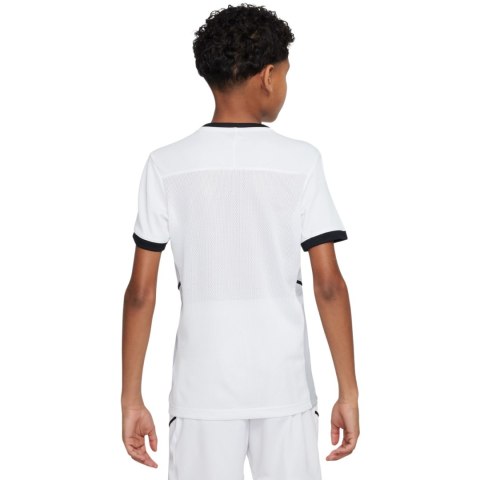 Koszulka dla dzieci Nike Dri-Fit Academy 25 SS biała FZ9758 100 Koszulka dla dzieci Nike Dri-Fit Academy 25 SS biała FZ9758 100