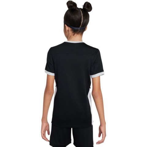 Koszulka dla dzieci Nike Dri-Fit Academy 25 SS czarna FZ9758 010 Koszulka dla dzieci Nike Dri-Fit Academy 25 SS czarna FZ9758 010