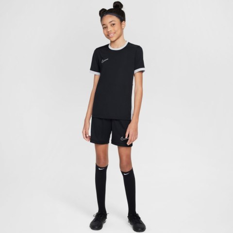 Koszulka dla dzieci Nike Dri-Fit Academy 25 SS czarna FZ9758 010 Koszulka dla dzieci Nike Dri-Fit Academy 25 SS czarna FZ9758 010