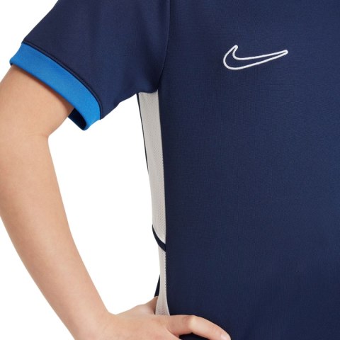 Koszulka dla dzieci Nike Dri-Fit Academy 25 SS granatowa FZ9758 410 Koszulka dla dzieci Nike Dri-Fit Academy 25 SS granatowa FZ9758 410