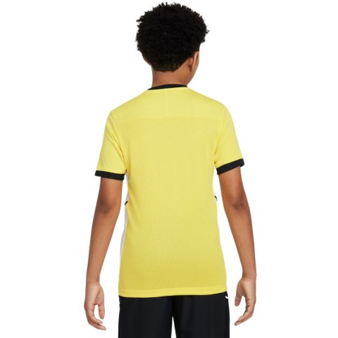 Koszulka dla dzieci Nike Dri-Fit Academy 25 SS żółta FZ9758 719 Koszulka dla dzieci Nike Dri-Fit Academy 25 SS żółta FZ9758 719