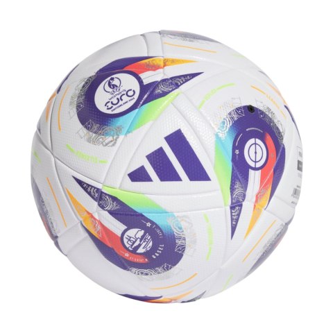 Piłka nożna adidas Women's Euro25 League biało-fioletowa JH1262 Piłka nożna adidas Women's Euro25 League biało-fioletowa JH1262