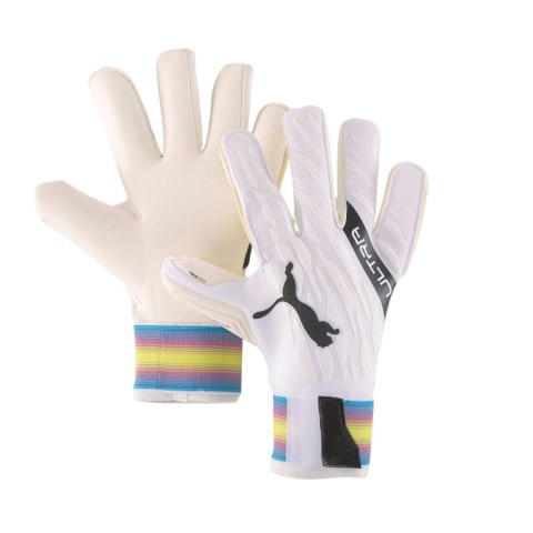 Rękawice bramkarskie Puma Ultra Grip 1 Hybrid Pro białe 41786 06 Rękawice bramkarskie Puma Ultra Grip 1 Hybrid Pro białe 41786 06