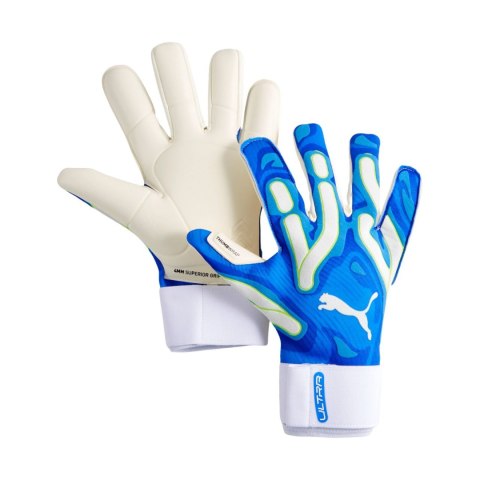Rękawice bramkarskie Puma Ultra Ultimate Hybrid Sun niebieskie 41858 02 Rękawice bramkarskie Puma Ultra Ultimate Hybrid Sun niebieskie 41858 02