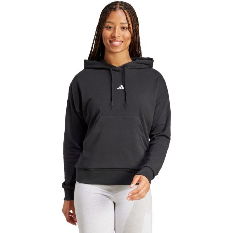 Bluza damska adidas Essentials Small Logo French Terry czarna JD7989 Bluza damska adidas Essentials Small Logo French Terry czarna JD7989