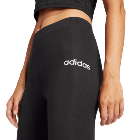 Legginsy damskie adidas Essentials Linear Cotton czarne JG8621 Legginsy damskie adidas Essentials Linear Cotton czarne JG8621