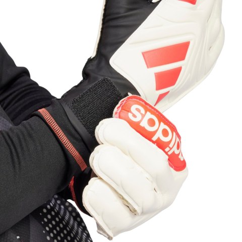Rękawice bramkarskie adidas Copa Club Goalkeeper biało-pomarańczowe JH3789 Rękawice bramkarskie adidas Copa Club Goalkeeper biało-pomarańczowe JH3789