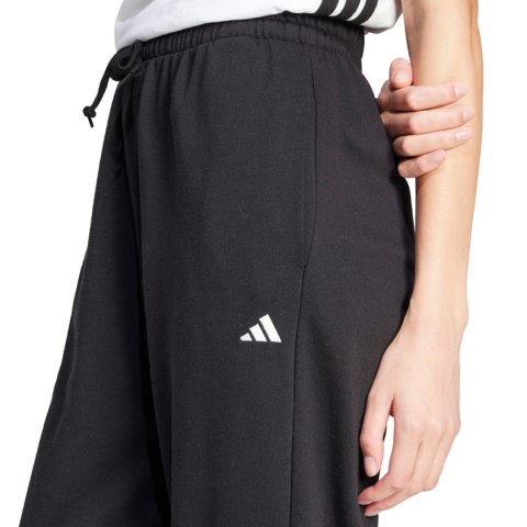 Spodnie damskie adidas Essentials Small Logo French Terry Cuffed czarne JD7999 Spodnie damskie adidas Essentials Small Logo French Terry Cuffed czarne JD7999