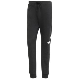 Spodnie męskie adidas Essentials Big Logo French Terry czarne IN6163