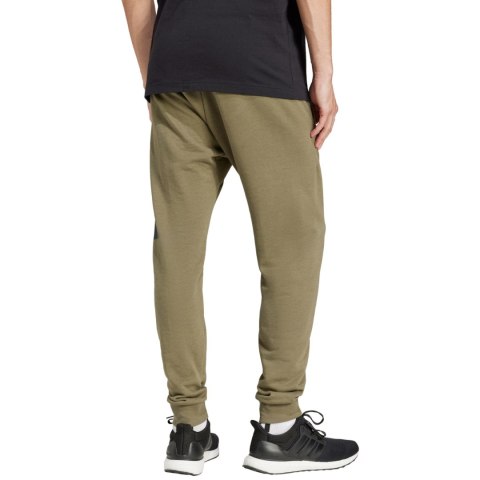 Spodnie męskie adidas Essentials Big Logo French Terry oliwkowe JE8970 Spodnie męskie adidas Essentials Big Logo French Terry oliwkowe JE8970