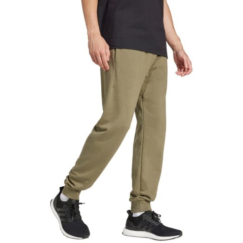 Spodnie męskie adidas Essentials Big Logo French Terry oliwkowe JE8970 Spodnie męskie adidas Essentials Big Logo French Terry oliwkowe JE8970