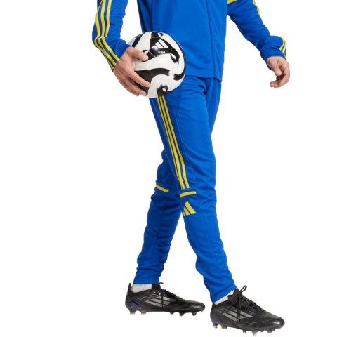 Spodnie męskie adidas Squadra 25 Training niebiesko-żółte JP3152