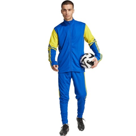 Spodnie męskie adidas Squadra 25 Training niebiesko-żółte JP3152