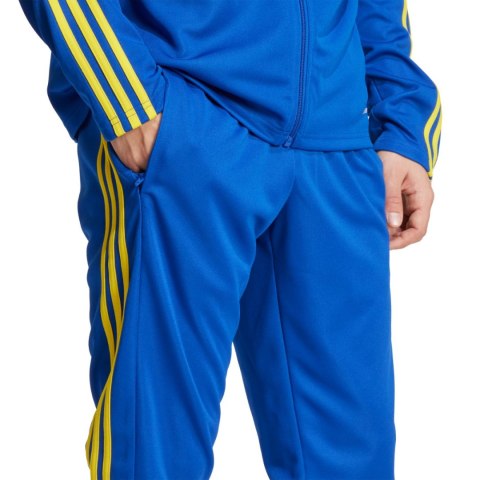 Spodnie męskie adidas Squadra 25 Training niebiesko-żółte JP3152