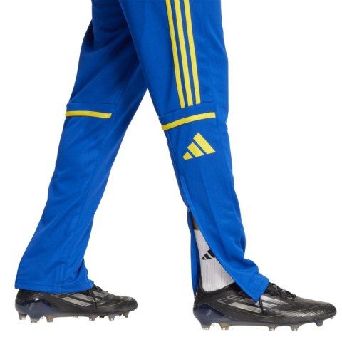 Spodnie męskie adidas Squadra 25 Training niebiesko-żółte JP3152