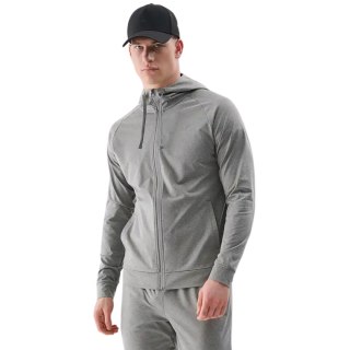 Bluza męska 4F FNK M512 szary melanż 4FWSS25TFSWM512 25M
