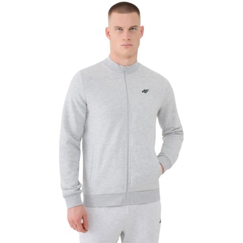 Bluza męska 4F M1463 chłodny jasny szary melanż 4FWMM00TSWSM1463 27M