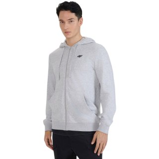 Bluza męska 4F M1768 chłodny jasny szary melanż 4FWMM00TSWSM1768 27M