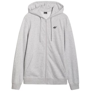 Bluza męska 4F M1768 chłodny jasny szary melanż 4FWMM00TSWSM1768 27M