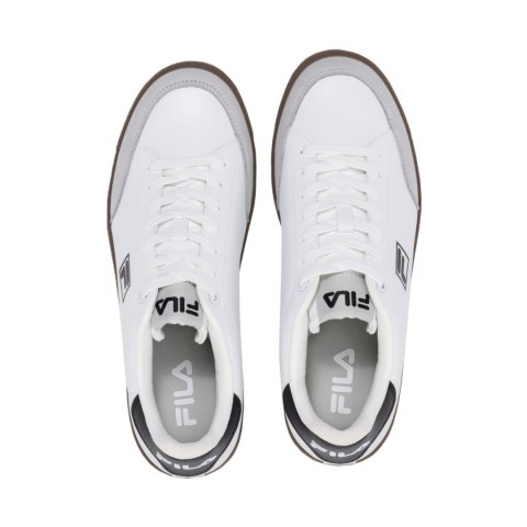 Buty damskie Fila Courtbay biało-czarne FFW0477 13036 Buty damskie Fila Courtbay biało-czarne FFW0477 13036