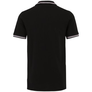 Koszulka męska polo Fila Lubbeek czarna FAM0898 80010