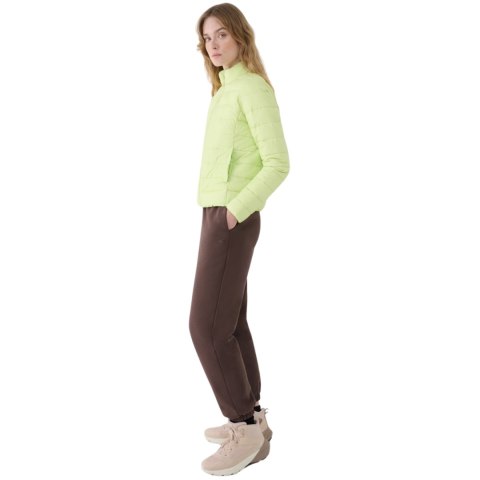 Kurtka damska puchowa 4F F533 soczysta zieleń 4FWSS25TDJAF533 45S Kurtka damska puchowa 4F F533 soczysta zieleń 4FWSS25TDJAF533 45S