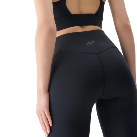 Legginsy damskie 4F F306 głęboka czerń 4FRSS25TFTIF306 20S Legginsy damskie 4F F306 głęboka czerń 4FRSS25TFTIF306 20S